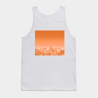 Orange crystal cluster Tank Top